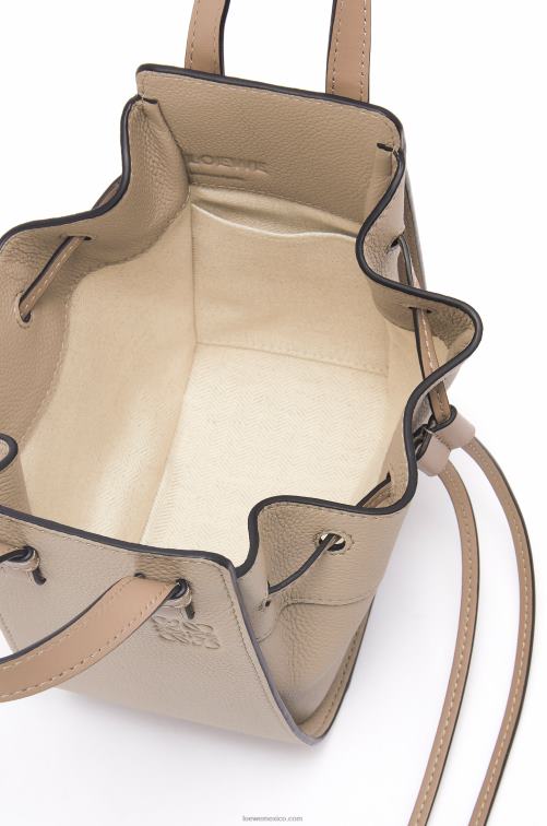 arena mini hamaca con cordón de suave piel de becerro granulada Loewe R8J8Z289 mujer