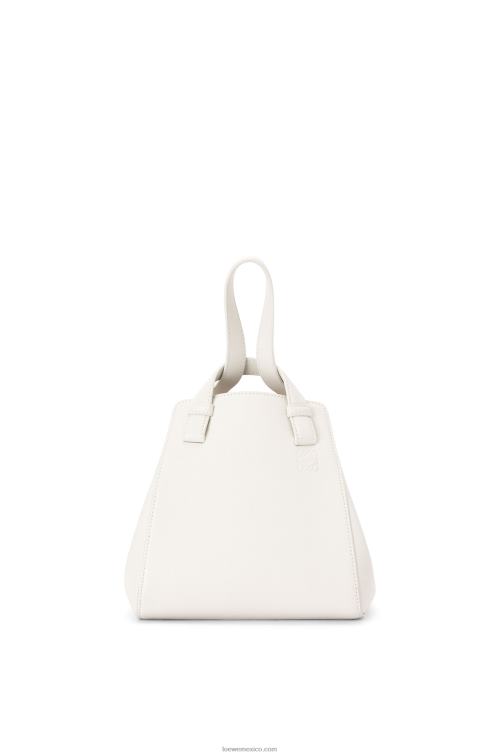 blanco suave bolso hammock nugget de napa de becerro Loewe R8J8Z499 mujer
