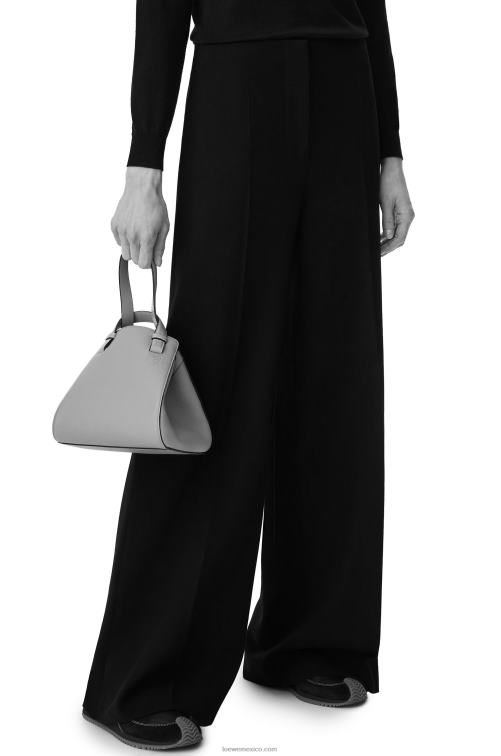 blanco suave bolso hammock nugget de napa de becerro Loewe R8J8Z499 mujer