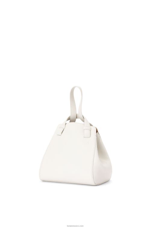 blanco suave bolso hammock nugget de napa de becerro Loewe R8J8Z499 mujer
