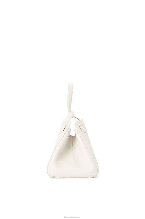 blanco suave bolso hammock nugget de napa de becerro Loewe R8J8Z499 mujer