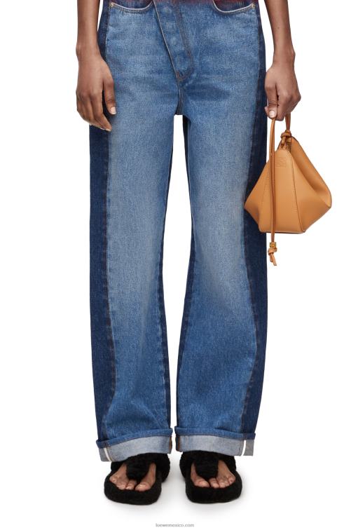 cálido desierto bolso hobo mini hammock de piel de becerro clásica Loewe R8J8Z323 mujer