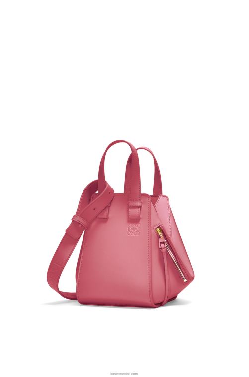 ciruela Bolso compacto hamaca de piel de becerro satinada Loewe R8J8Z488 mujer