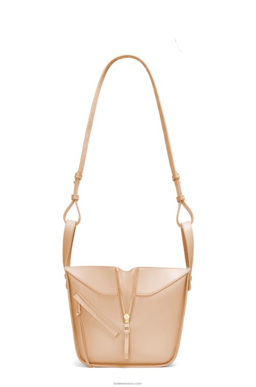 desnudo Bolso compacto hamaca de piel de becerro satinada Loewe R8J8Z432 mujer