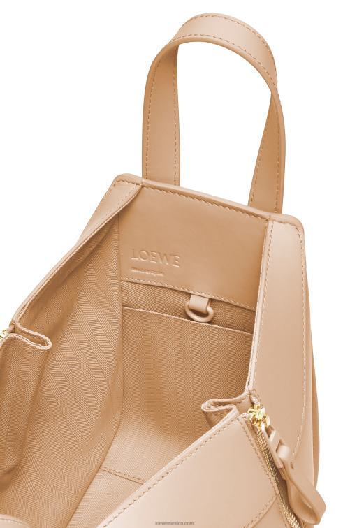 desnudo Bolso compacto hamaca de piel de becerro satinada Loewe R8J8Z432 mujer