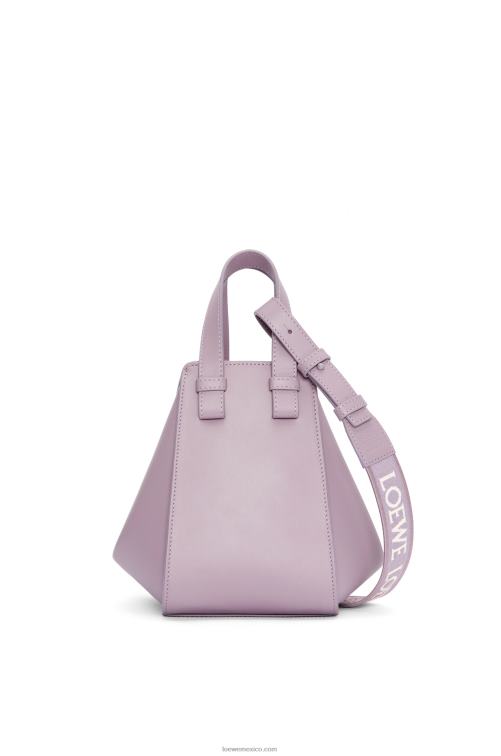 glaseado de berenjena pálido hamaca compacta de piel de becerro satinada Loewe R8J8Z312 mujer
