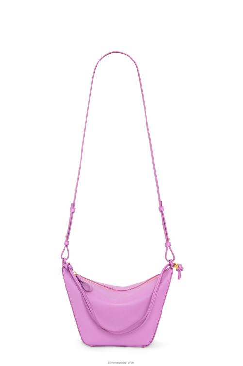 jara bolso hobo mini hammock de piel de becerro clásica Loewe R8J8Z332 mujer