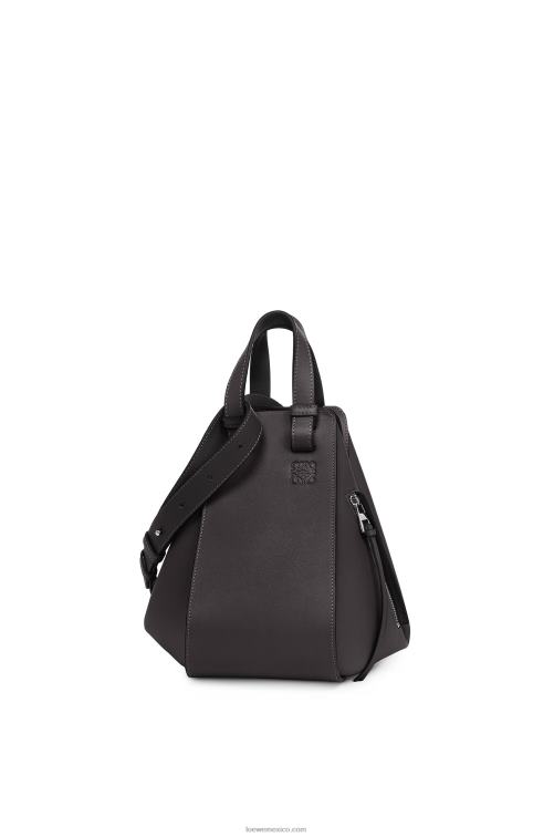negro bolso hamaca pequeño de piel de becerro clásica Loewe R8J8Z341 mujer