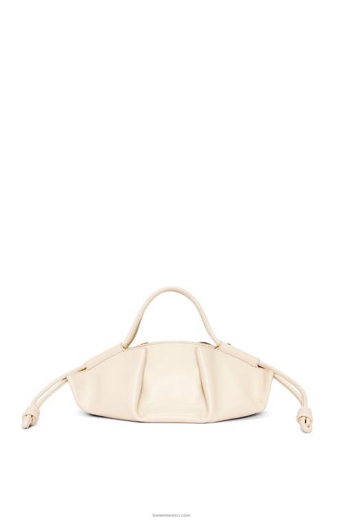 angora bolso paseo pequeño de piel de becerro napa brillante Loewe R8J8Z345 mujer