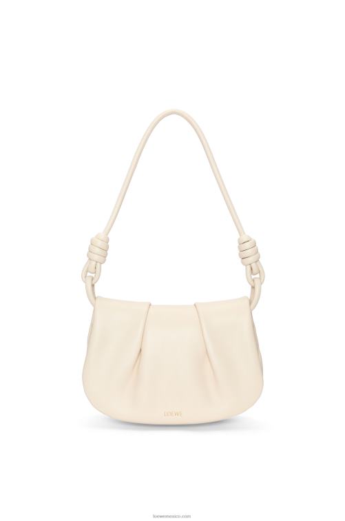 angora bolso satchel paseo de piel de becerro napa brillante Loewe R8J8Z336 mujer