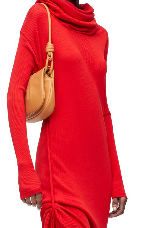 cálido desierto bolso satchel paseo de piel de becerro napa brillante Loewe R8J8Z334 mujer