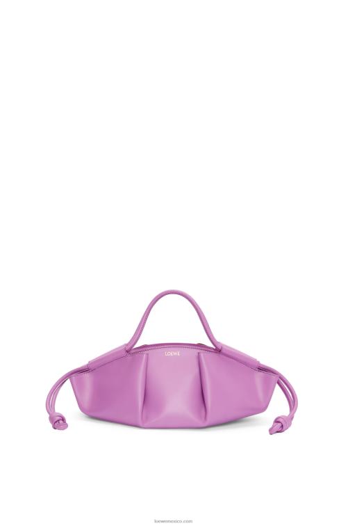 jara bolso paseo pequeño de piel de becerro napa brillante Loewe R8J8Z348 mujer
