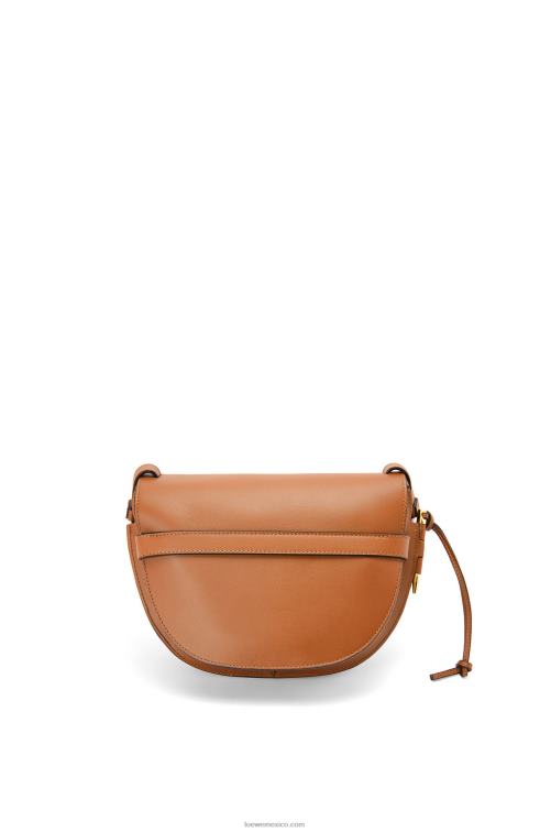 broncearse bolso gate pequeño en suave piel de becerro y jacquard Loewe R8J8Z254 mujer