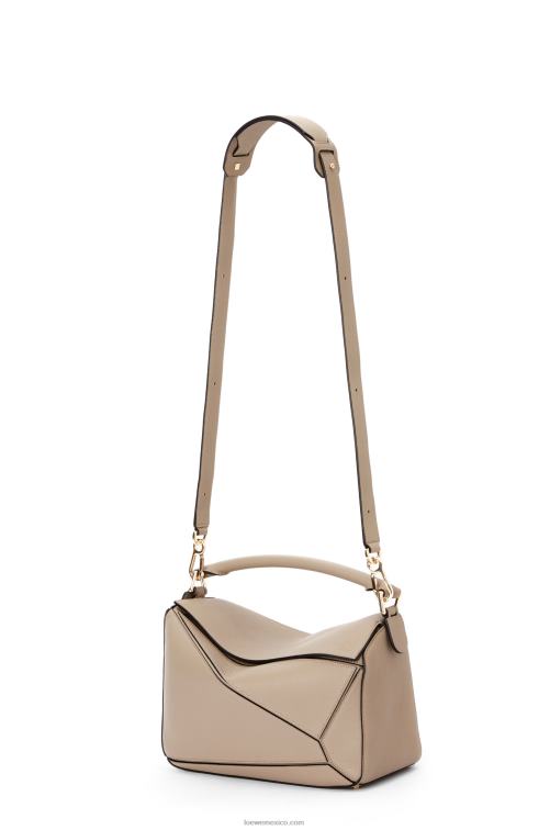arena bolso puzzle de suave piel de becerro graneada Loewe R8J8Z409 mujer