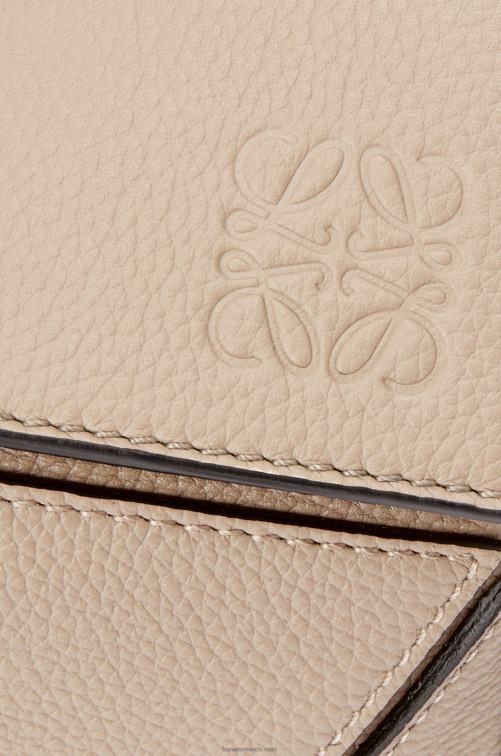 arena bolso puzzle de suave piel de becerro graneada Loewe R8J8Z409 mujer