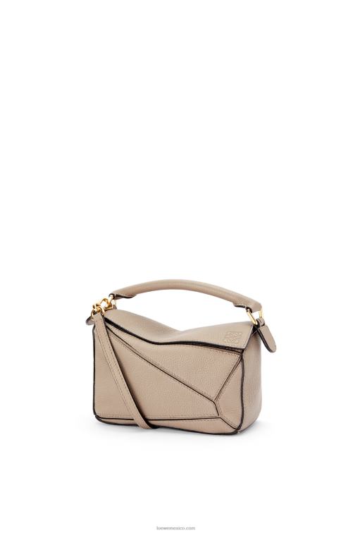arena bolso puzzle mini de suave piel de becerro granulada Loewe R8J8Z220 mujer