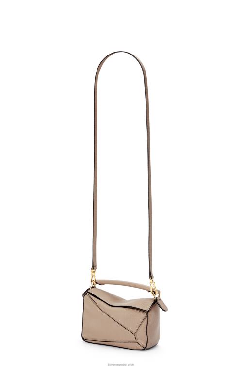 arena bolso puzzle mini de suave piel de becerro granulada Loewe R8J8Z220 mujer