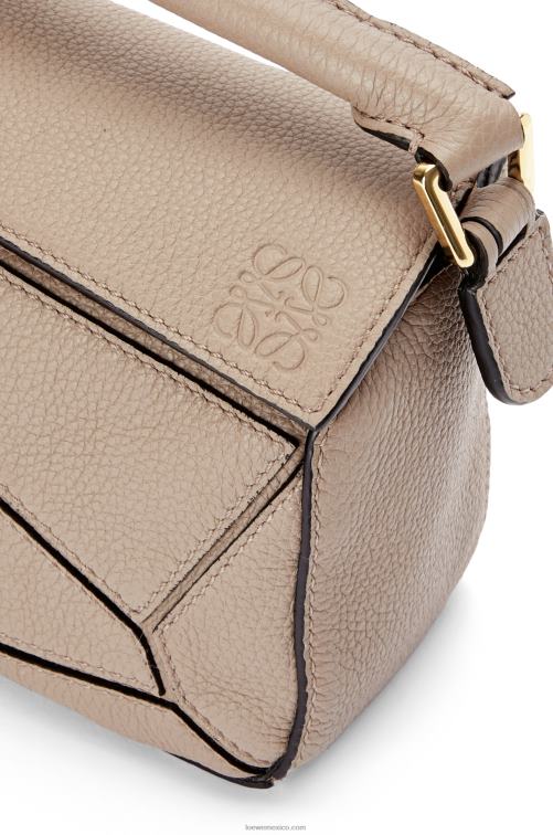 arena bolso puzzle mini de suave piel de becerro granulada Loewe R8J8Z220 mujer