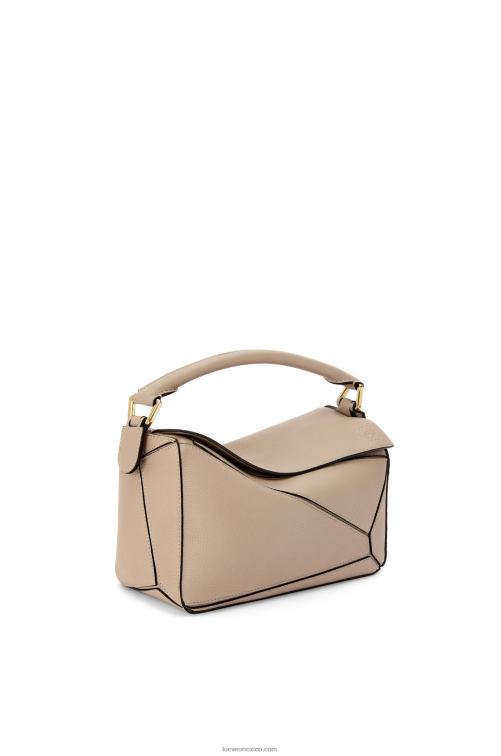 arena bolso puzzle pequeño de suave piel de becerro granulada Loewe R8J8Z397 mujer
