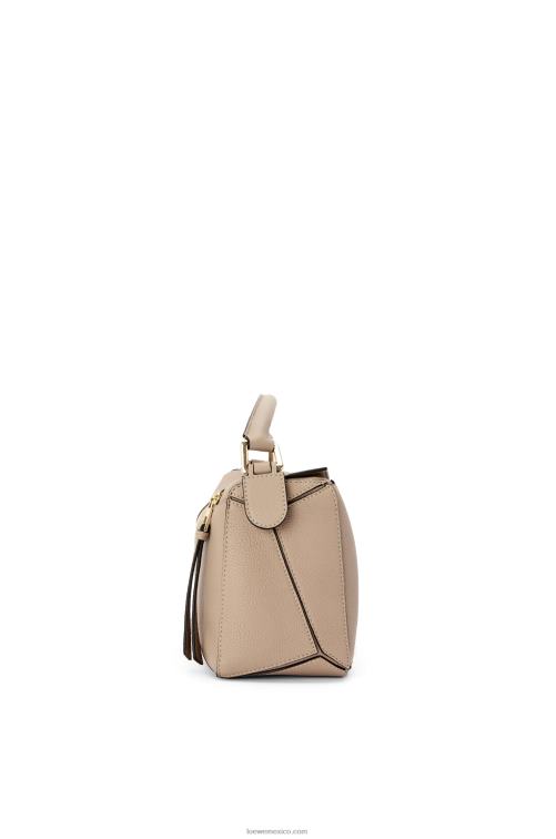 arena bolso puzzle pequeño de suave piel de becerro granulada Loewe R8J8Z397 mujer