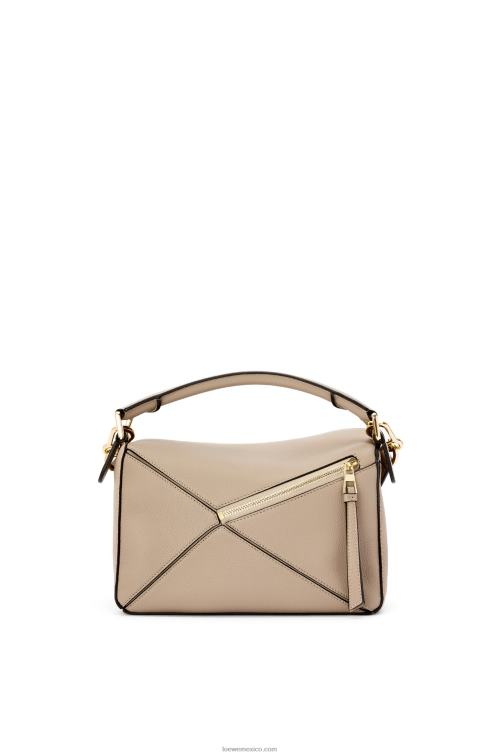 arena bolso puzzle pequeño de suave piel de becerro granulada Loewe R8J8Z397 mujer