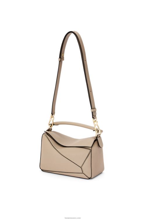 arena bolso puzzle pequeño de suave piel de becerro granulada Loewe R8J8Z397 mujer