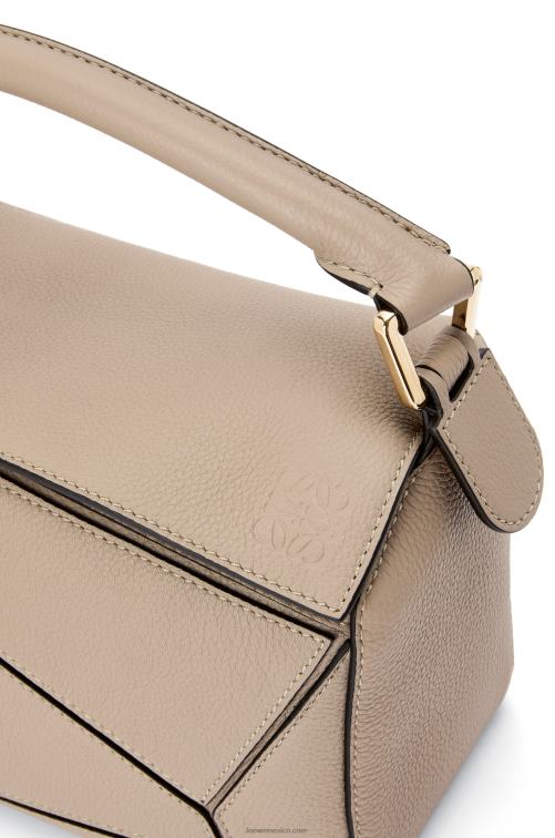 arena bolso puzzle pequeño de suave piel de becerro granulada Loewe R8J8Z397 mujer
