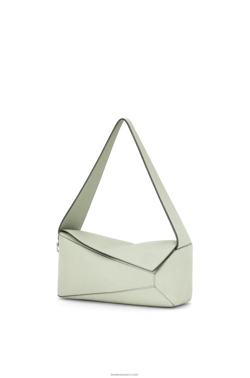 celadón claro bolso hobo puzzle de piel de becerro napa Loewe R8J8Z457 mujer