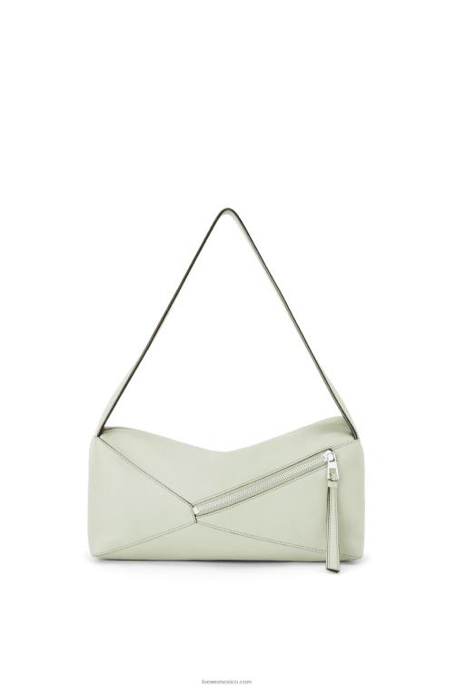 celadón claro bolso hobo puzzle de piel de becerro napa Loewe R8J8Z457 mujer