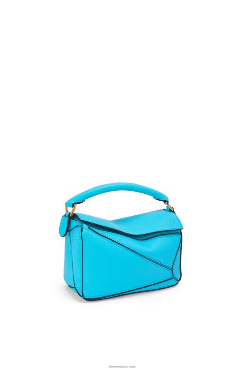cian bolso puzzle mini de suave piel de becerro granulada Loewe R8J8Z287 mujer