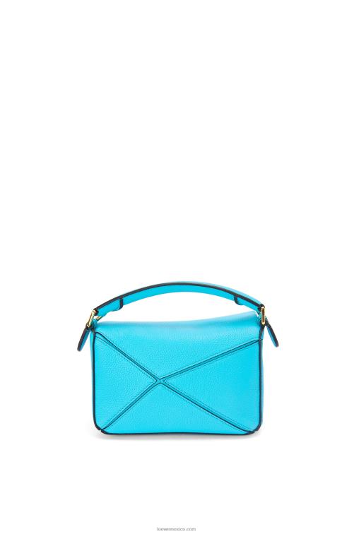 cian bolso puzzle mini de suave piel de becerro granulada Loewe R8J8Z287 mujer