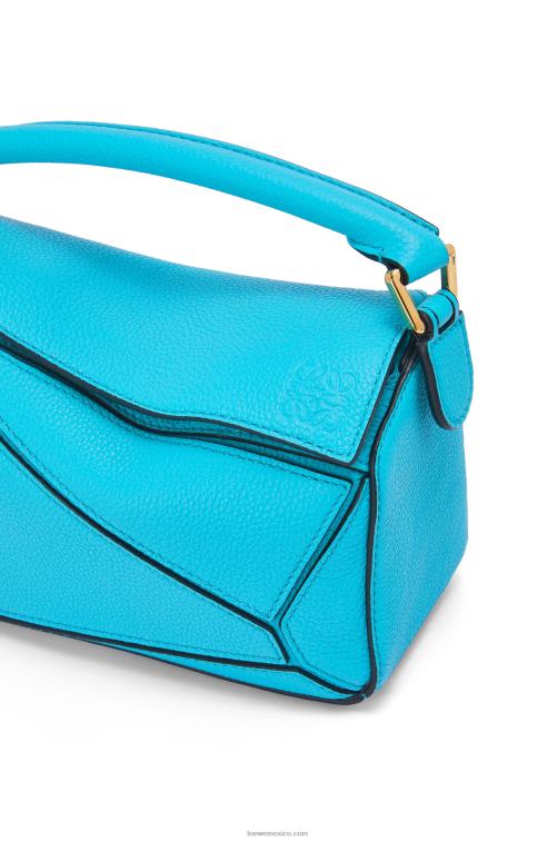 cian bolso puzzle mini de suave piel de becerro granulada Loewe R8J8Z287 mujer