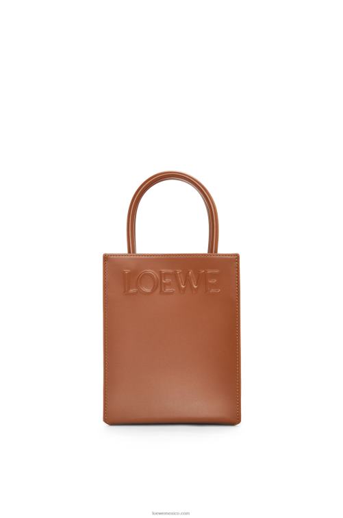 broncearse bolso tote a5 estándar en piel de becerro elegante Loewe R8J8Z116 mujer