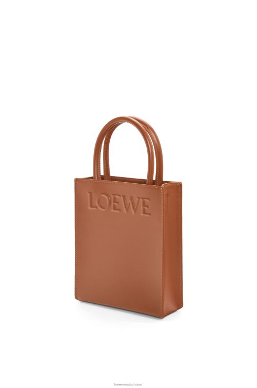 broncearse bolso tote a5 estándar en piel de becerro elegante Loewe R8J8Z116 mujer