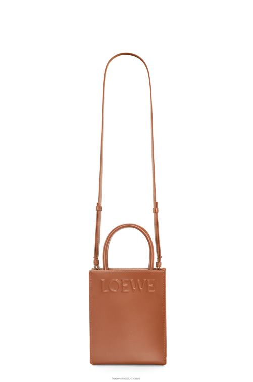 broncearse bolso tote a5 estándar en piel de becerro elegante Loewe R8J8Z116 mujer