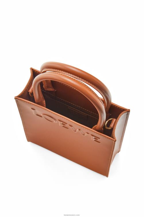 broncearse bolso tote a5 estándar en piel de becerro elegante Loewe R8J8Z116 mujer