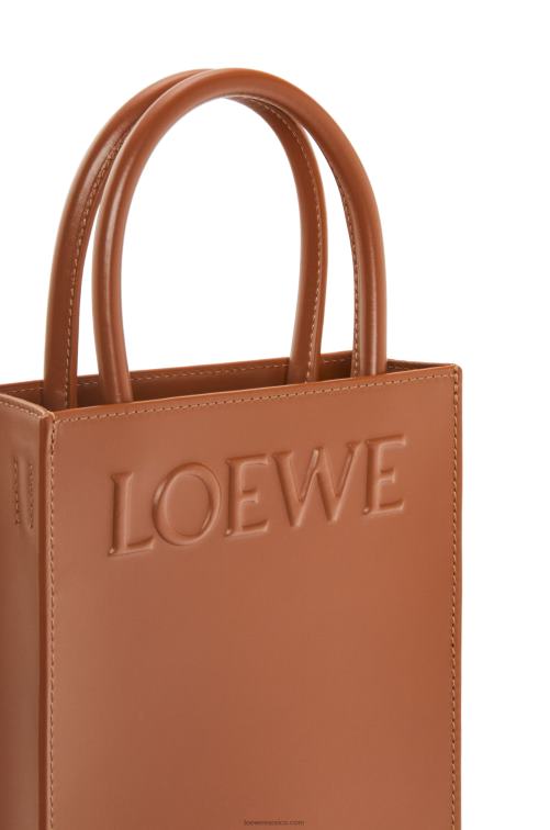broncearse bolso tote a5 estándar en piel de becerro elegante Loewe R8J8Z116 mujer