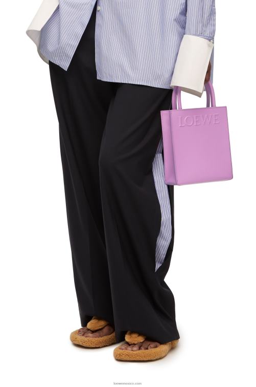 guimauve bolso tote a5 estándar en piel de becerro elegante Loewe R8J8Z190 mujer