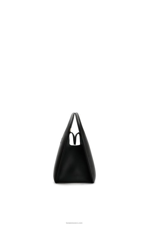 negro bolso d architects de piel de becerro natural Loewe R8J8Z171 mujer
