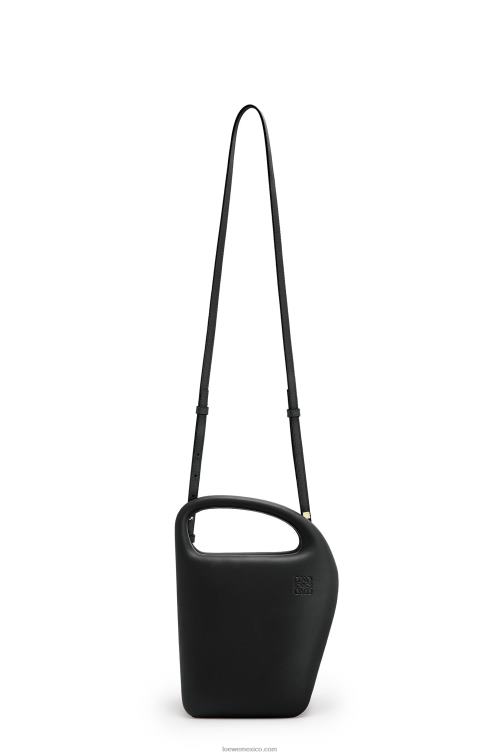 negro bolso d architects de piel de becerro natural Loewe R8J8Z171 mujer
