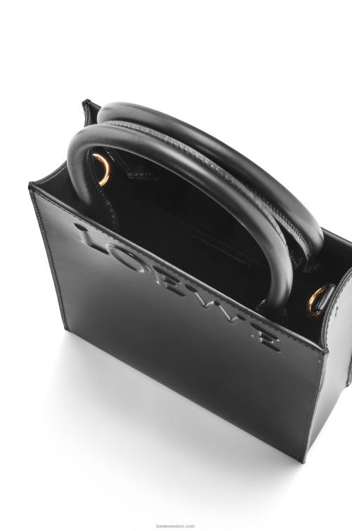 negro bolso tote a5 estándar en piel de becerro elegante Loewe R8J8Z118 mujer