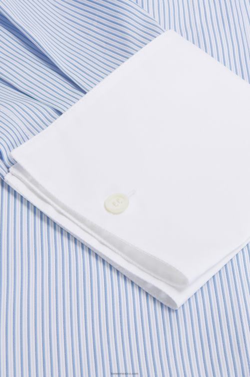 blanco azul peto de rayas de algodón Loewe R8J8Z936 mujer