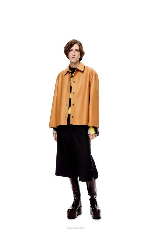 cálido desierto camisa túnica de napa Loewe R8J8Z937 mujer