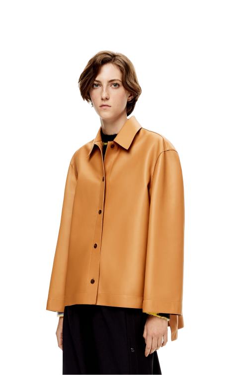 cálido desierto camisa túnica de napa Loewe R8J8Z937 mujer
