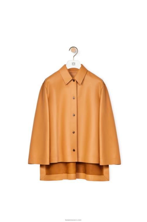 cálido desierto camisa túnica de napa Loewe R8J8Z937 mujer