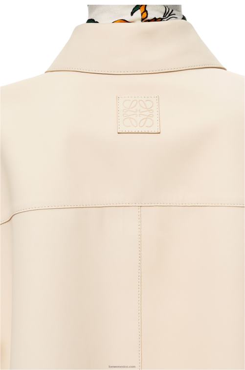 crudo camisa túnica de napa Loewe R8J8Z938 mujer