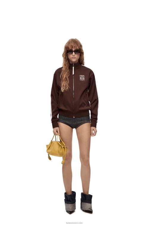 mezclilla cruda calzoncillos elásticos de mezclilla Loewe R8J8Z1185 mujer