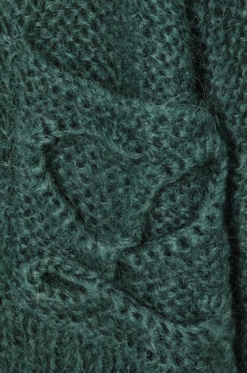 bosque verde cárdigan de mohair de mohair/poliamida Loewe R8J8Z1030 mujer