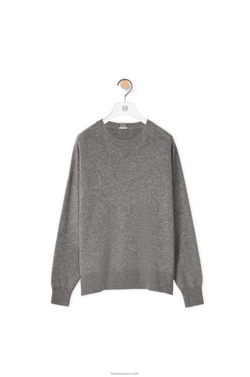 gris jersey de cachemir Loewe R8J8Z1018 mujer