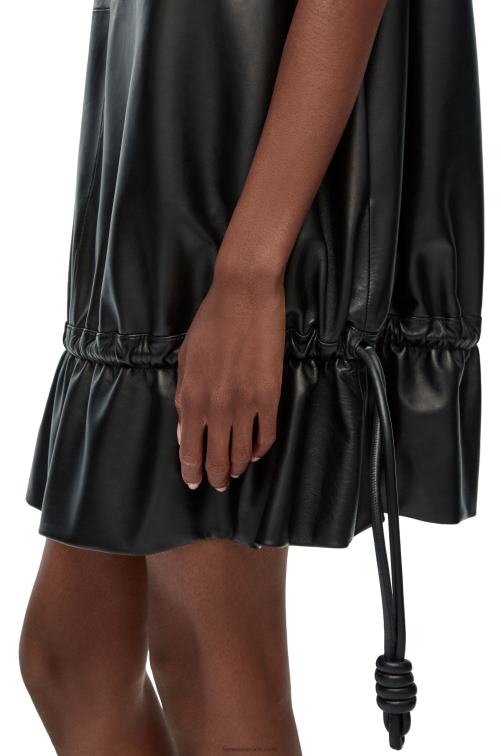 negro traje de flamenca napa Loewe R8J8Z1100 mujer
